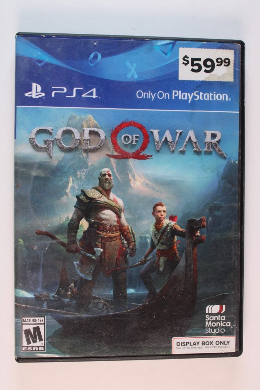 God of War (Sony Playstation 4, PS4) Tested/Works great